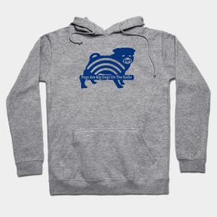 Pugs Are Big Dogs on the Radio Hoodie